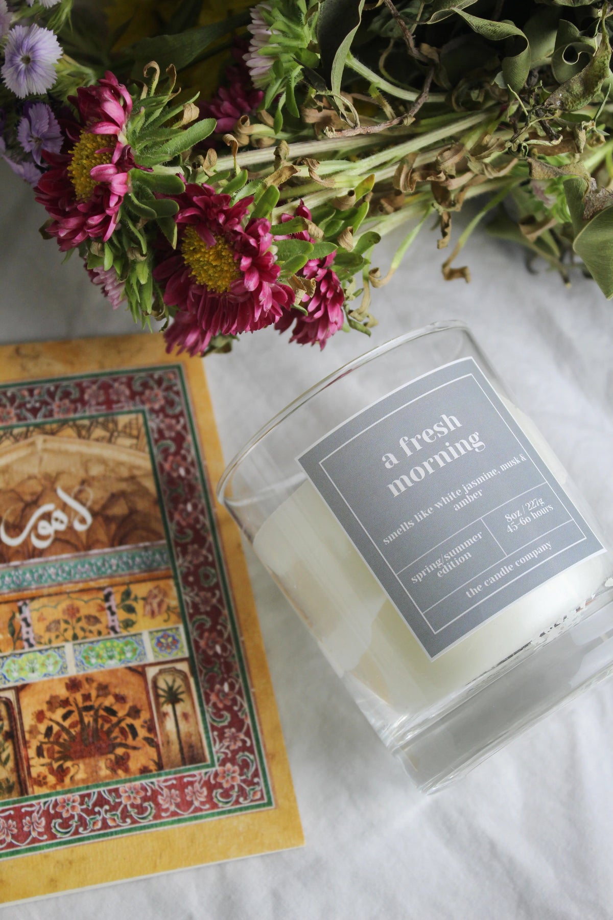 A Fresh Morning Soy Candle – Classic Glass Jar by The Candle Company – photo 2