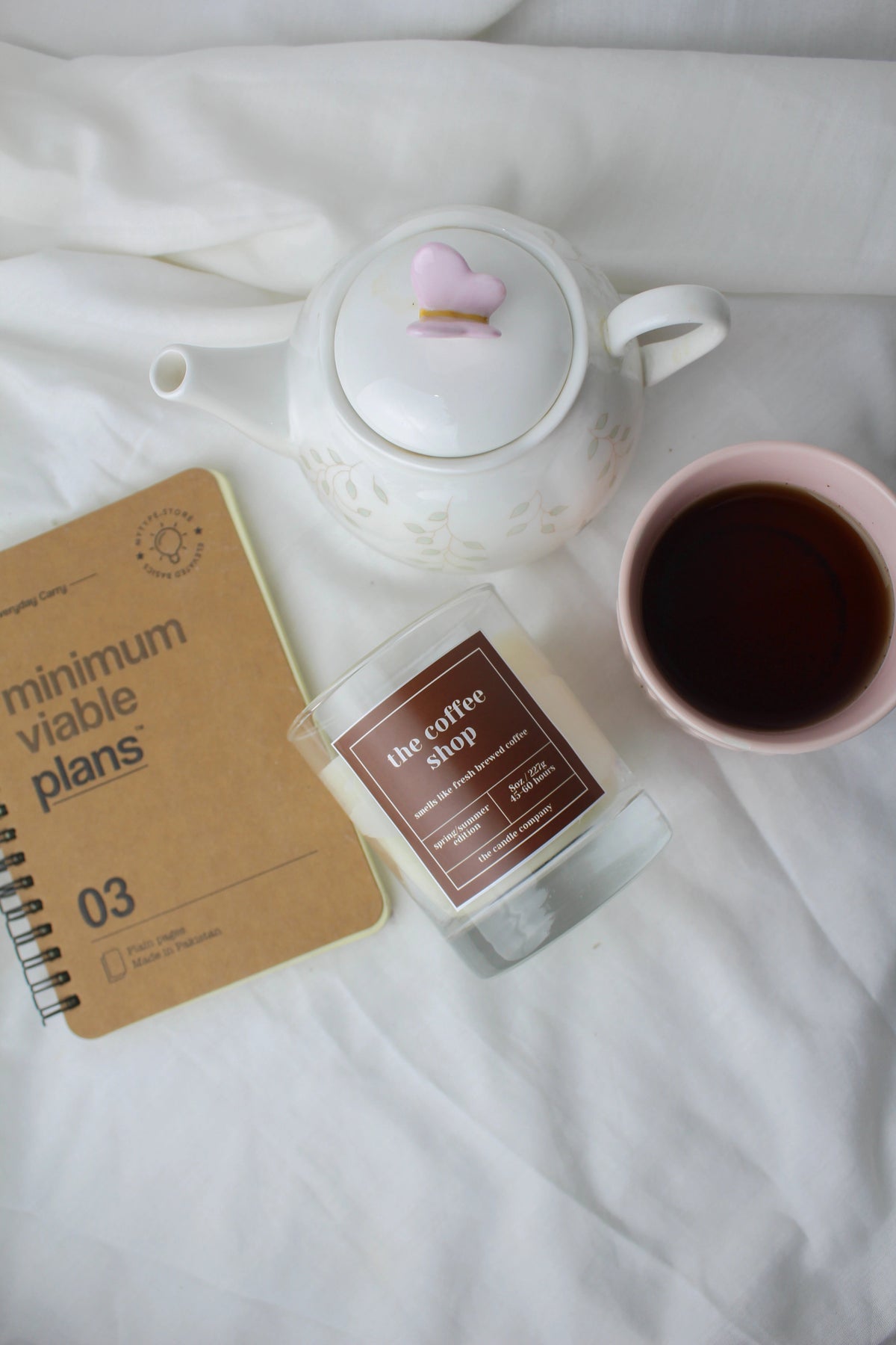 My Caffeine Fix Soy Candle – Classic Glass Jar by The Candle Company – photo 2