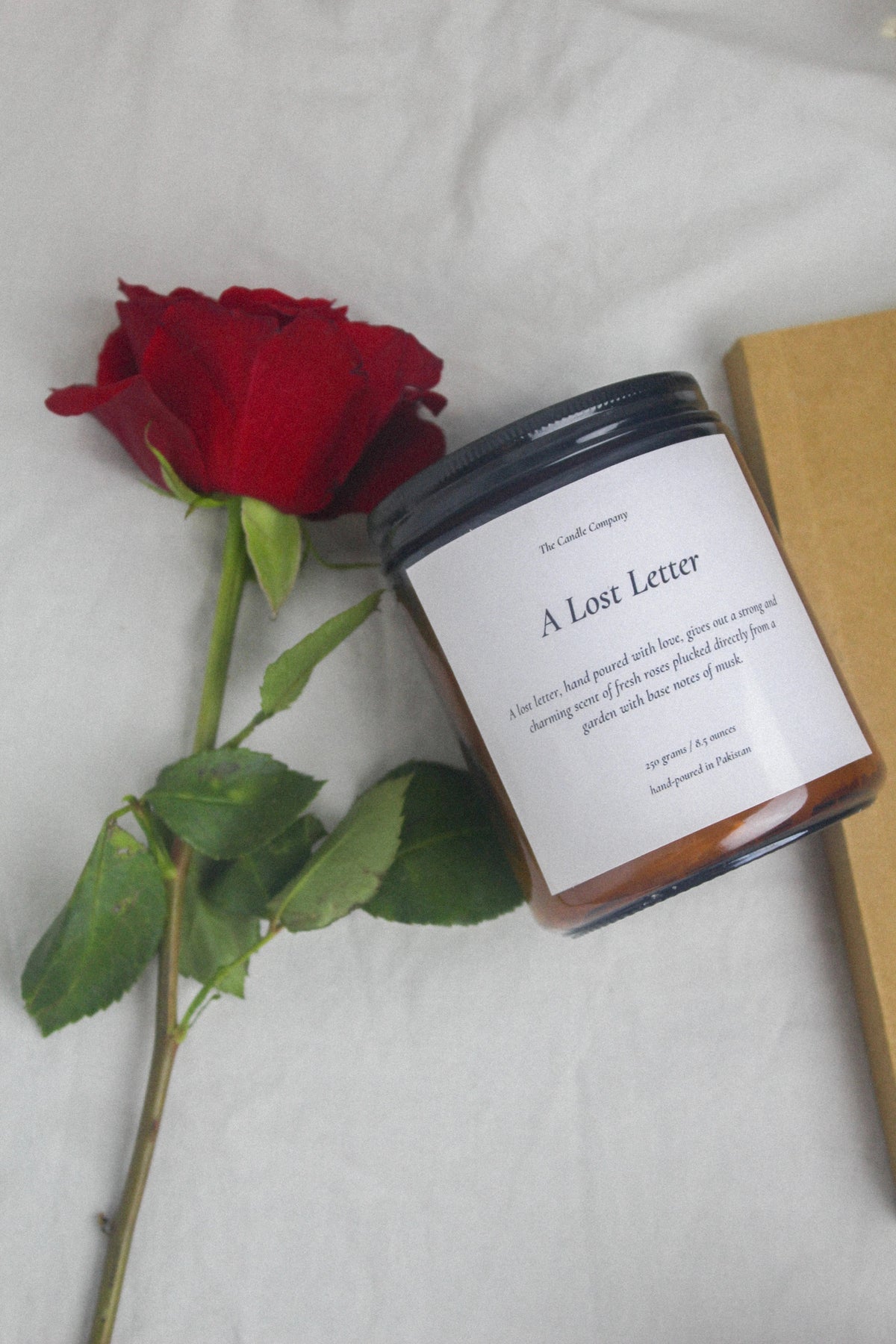 A Lost Letter Scented Soy Candle by The Candle Company