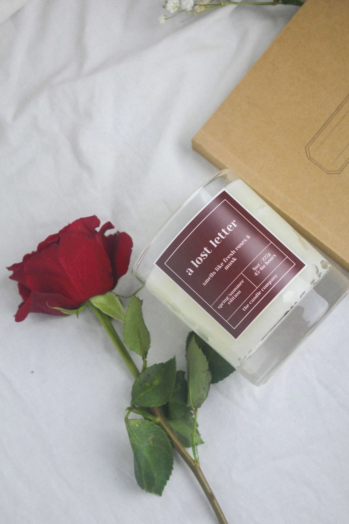 A Lost Letter Soy Candle – Classic Glass Jar by The Candle Company – photo 2