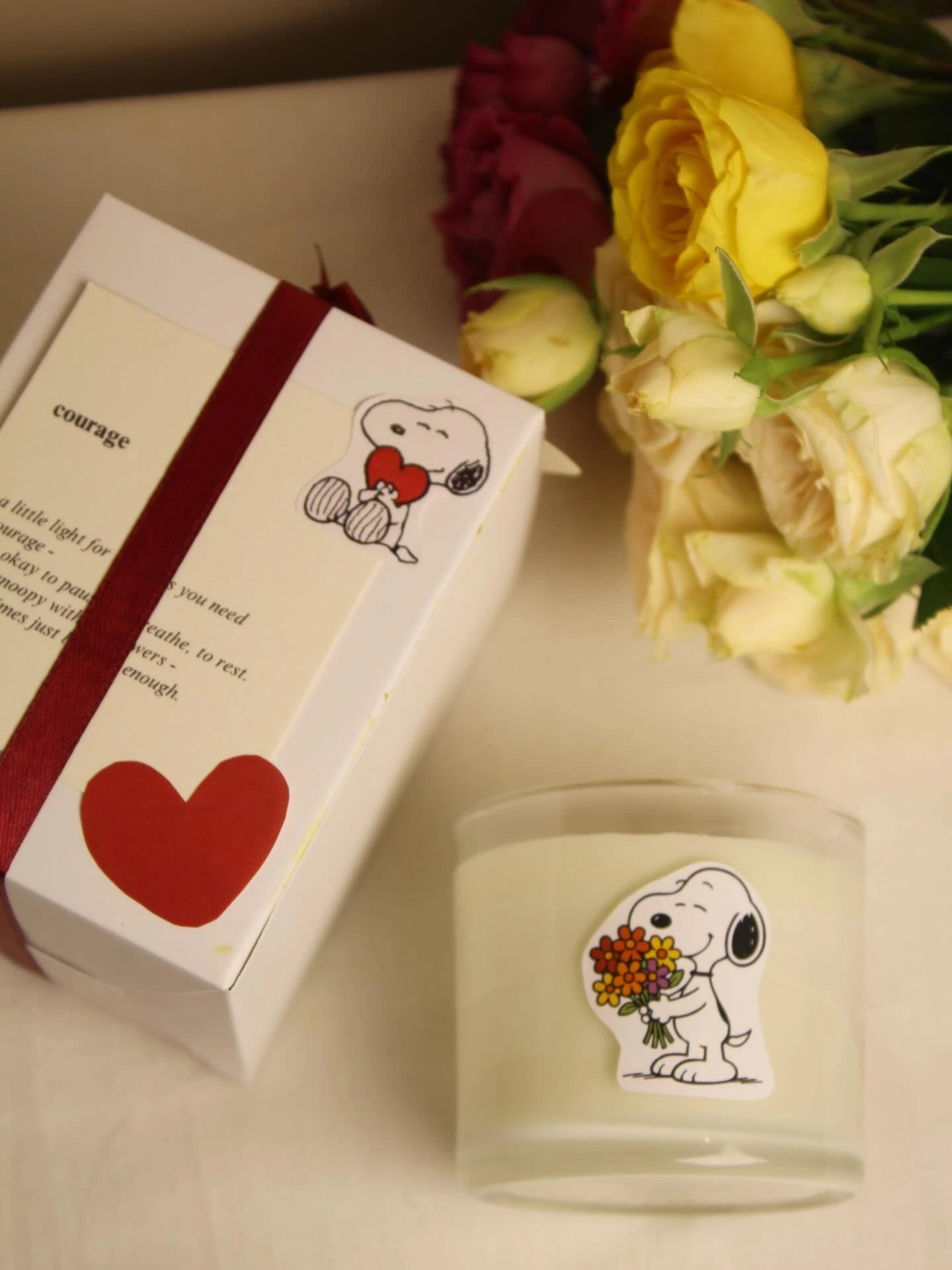 Snoopy & His Flowers