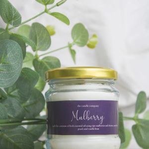 Experience one of our strongest and sweetest scents with our Mulberry scented candle. Combines ripe mulberries and cherries. Order Now!