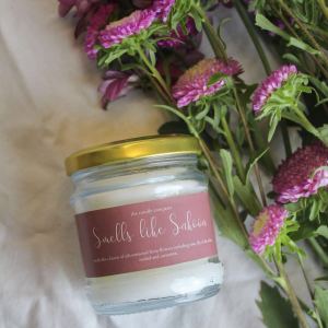 wild flower scented candle