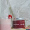 If you adore mild, sweet fragrances, our strawberry scented candle is perfect for you. Crafted by blending sweet strawberry essential oil with vanilla, and to enhance its uplifting effect, lemon oil is added.