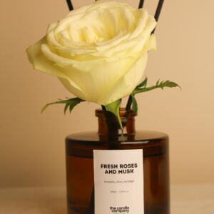 Fresh Roses and Musk - Reed Diffuser